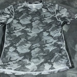 Nike Camo Running T Shirt
